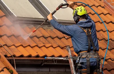 Démoussage et hydrofuge de toiture à Chavanac
